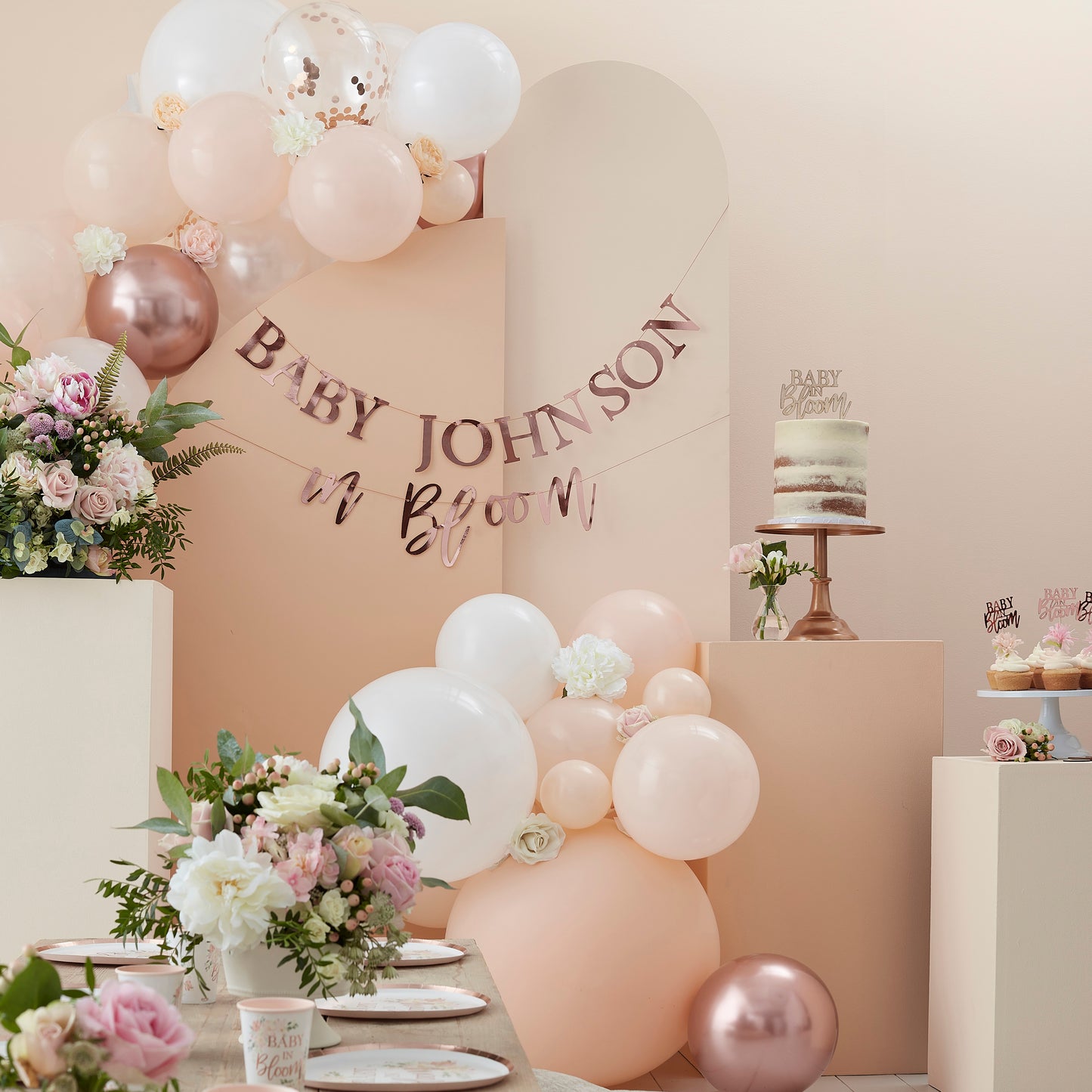 Photobooth Props Baby Shower 10 τεμ.