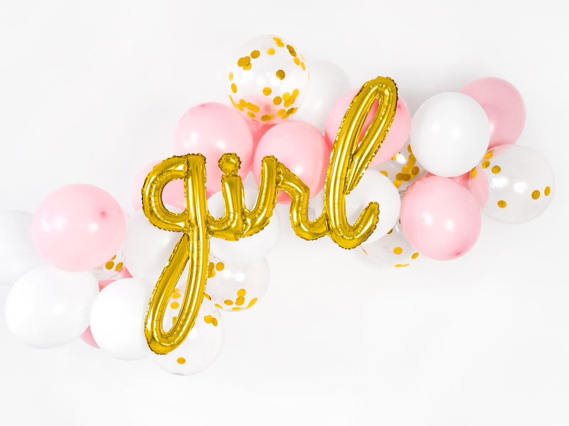 Μπαλόνι Girl Foil Χρυσό 77x70 cm