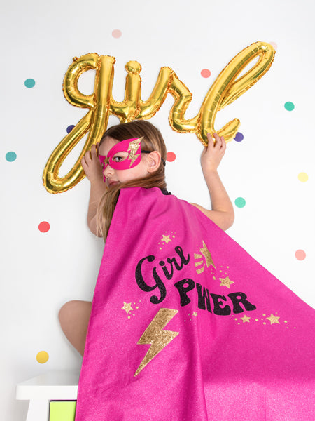 Μπαλόνι Girl Foil Χρυσό 77x70 cm