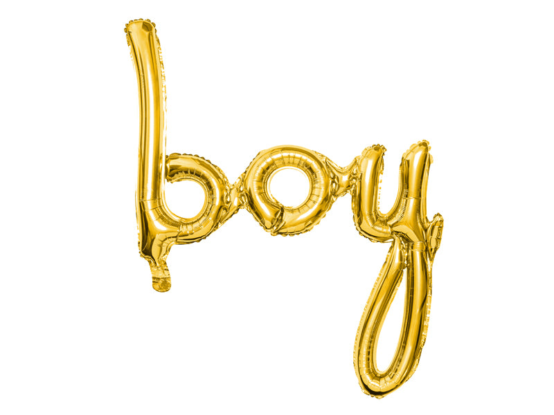 Μπαλόνι Boy Foil Χρυσό 63.5x74 cm