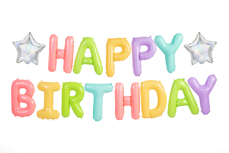 Μπαλόνι Happy Birthday Foil 395x35 cm