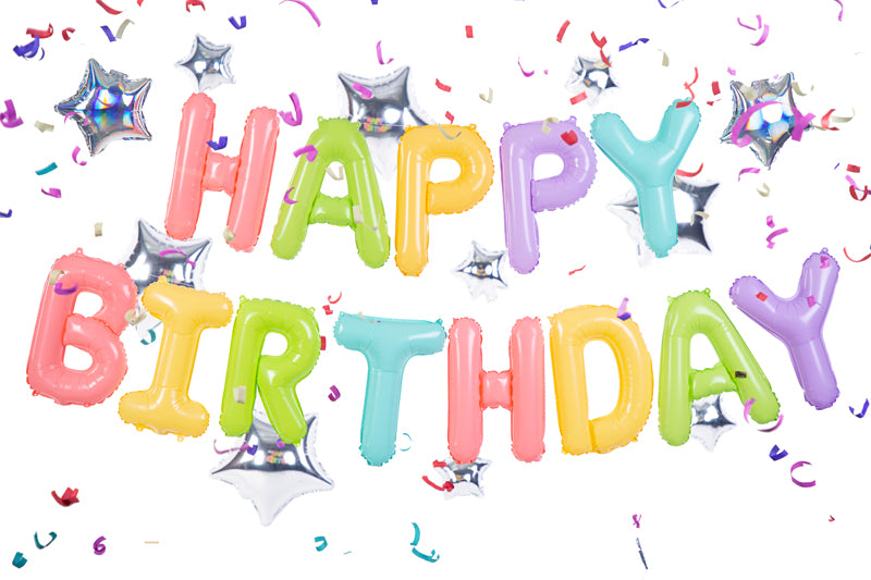 Μπαλόνι Happy Birthday Foil 395x35 cm